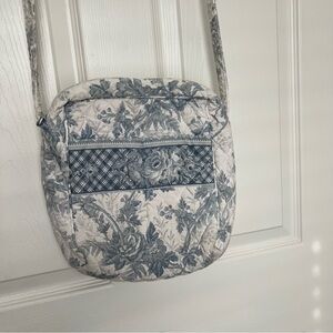 Vintage Vera Bradley Mom’s Day Out Shoulder Bag Blue Toile Spring 2001‎